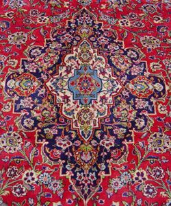 Kashan Hand knotted Rug 99x133 (Iran)