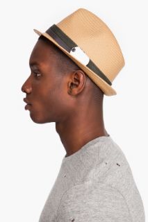 Nice Collective Ceremony Straw Trilby Hat for men