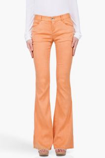 Theyskens Theory Peach Fussah Stretch Pants for women