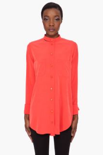 CARVEN Coral Open Back Blouse for women