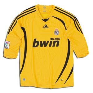 Real Madrid 08/09 Home LS Goalkeeper Jersey Clothing