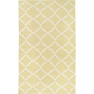 Handwoven Festiva Wasabi Wool Rug (36 x 56) Today $108.99 Sale $98