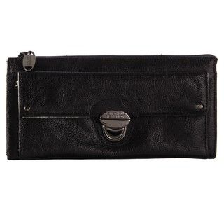 Kenneth Cole Reaction Leather Zip top Clutch Wallet