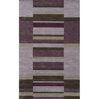 Hand tufted Manhattan Shades of Purple Wool Rug (80 x 110) Today $