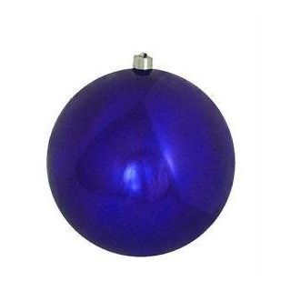 Huge Commercial Shiny Cobalt Shatterproof Christmas Ball Ornament 12