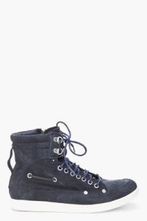 Diesel Navy Idol Sneakers for men