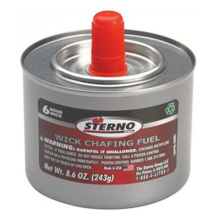 Sterno ST03009 Chafing Fuel, 6 Hour, PK 24