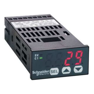 Schneider Electric REG24PTP1LHU Temp Ctrl, 1 SSR, 100/240 VAC, 1/32DIN, Mod