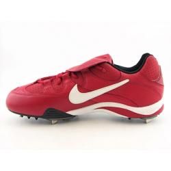 Nike Mens Air Clipper Pro Red/White Baseball Cleats (Size 15