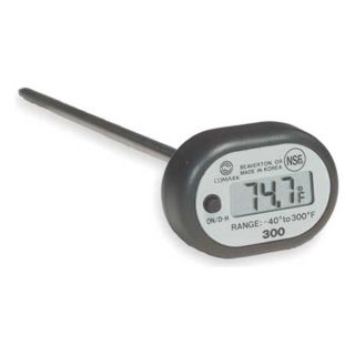 Comark 300NSF Digital Pocket Thermometer, 4 In. L