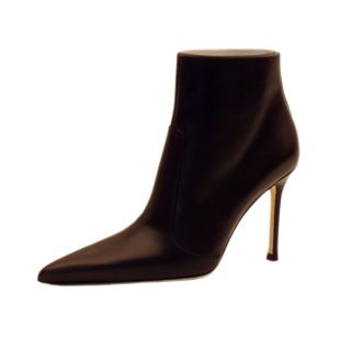 Versace Womens Brown Stiletto Ankle Boots