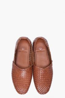 H By Hudson Tan Cozumel Loafers for men