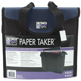 Crop In Style Paper Taker Organizer Tote