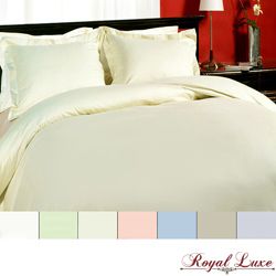 Royal Luxe 315 Thread Count Sateen 3 piece Duvet Cover Set Today $47