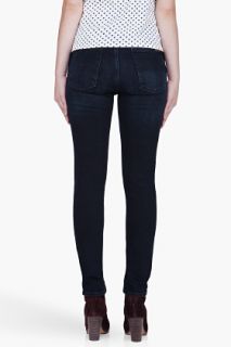 Nudie Jeans Black Lead High Kai Organic Jeans for women