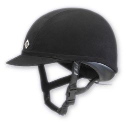 Charles Owen Wellington Pro Helmet   Black Sports