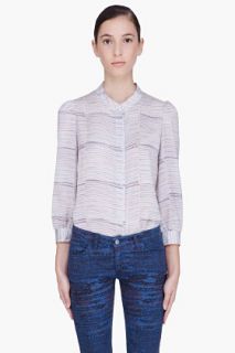 See by Chloé Striped Buttondown Blouse for women