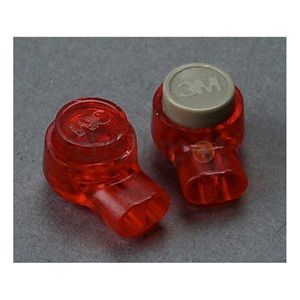 3M UCC/BULK Connector, Red, 2 Ports, 26 22AWG, PK 5000