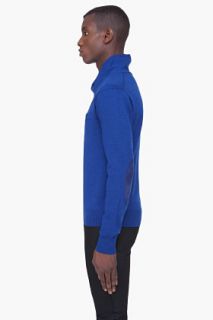 Billtornade Blue Wool Joris Turtleneck for men