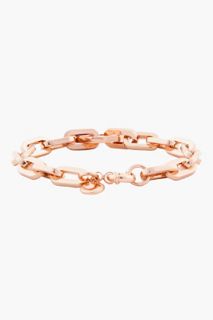 Marc By Marc Jacobs Mini Rose Gold Link Bracelet for women