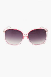Matthew Williamson Pink Trim Sunglasses for women