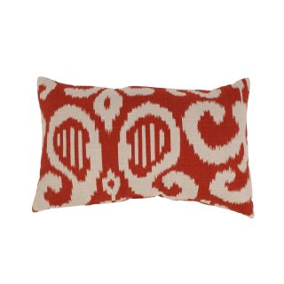 Fergano Rectangular Throw Pillow in Flame