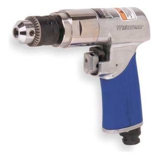 Westward 5ZL27 Air Drill, Light, Pistol, 3/8 In.