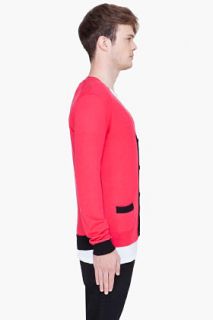 Marc By Marc Jacobs Red Silk Cotton Cashmere Sweater for men