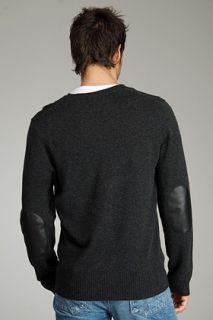 B.son  Double Breasted Charcoal Cardigan for men
