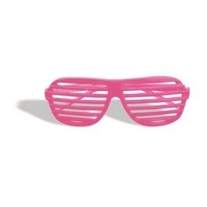 80s Slot Glasses (Neon Pink) Accessory Clothing