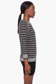Surface To Air Black & White Bivi Sweater for women