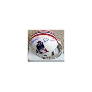 Tom Brady & Bill Belichick New England Patriots Throwback Autographed
