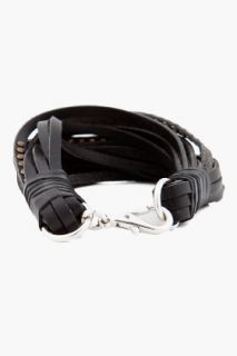 Dsquared2 Black Apache Bracelet for men