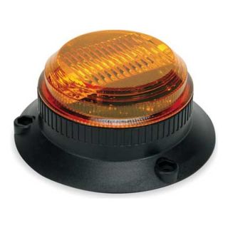 Approved Vendor 2ERT4 Warning Light, Strobe, Amber, 12 to 80VDC