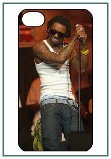 Lil Wayne iPhone 4 iPhone4 Black Designer Hard Case Cover