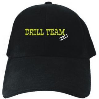 Drill Team GIRLS Black Baseball Cap Unisex Clothing