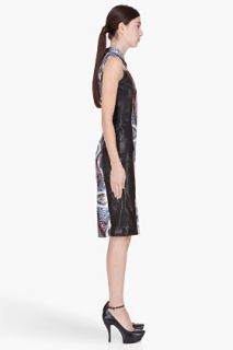 Mandy Coon Leather Trim Crystal Ball Dress for women