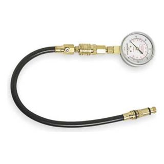 Proto JCTR10 Compression Gauge, 2 1/2 In, w/Flex Hose