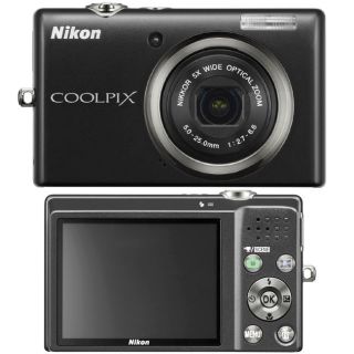 Nikon Coolpix S570 12MP Black Digital Camera (Refurbished)