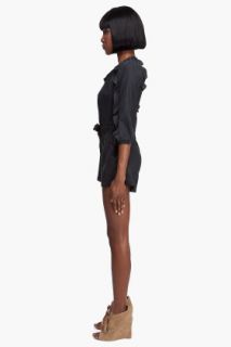 Juicy Couture Washed Silk Romper for women