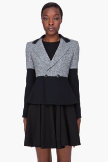 Thakoon Grey Combo Blazer for women