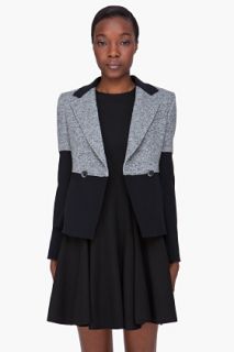 Thakoon Grey Combo Blazer for women