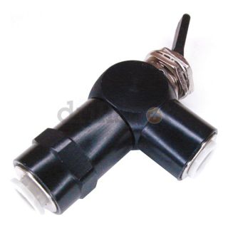 Pneumadyne Inc H11 30 66 Toggle Valve, NC, 1/4 In Push In