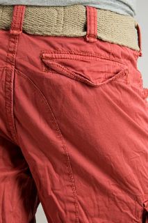 Z Brand  Carmine Red Cargo Shorts for men