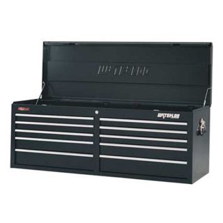 Waterloo TRX5210BK Top Chest, 51 W, 10 Drawer, Black