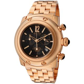 Glam Rock Womens Miami Rose Goldtone Ion plated Stainless Steel