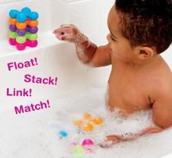 Munchkin 15 Color Connectors Bath Toys