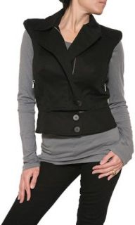 Nicole Miller Motorcycle Vest in Black Size XS Clothing