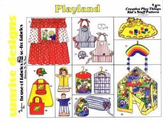 Sunrise Designs 231 Sewing Pattern Playland Playhouse Tent