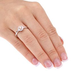 14k Gold 1/2ct TDW Brown Diamond Engagement Ring (H I J, I1 I2